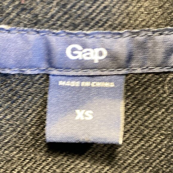 Gap SZ XS Black Wool Shift Dress Quiet Luxury Old Money Timeless Minimalist - Picture 8 of 10